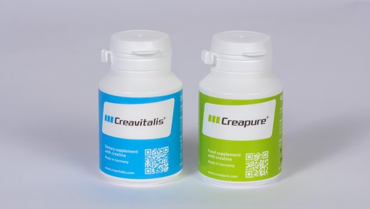 Creavitalis und Creapure Dosen